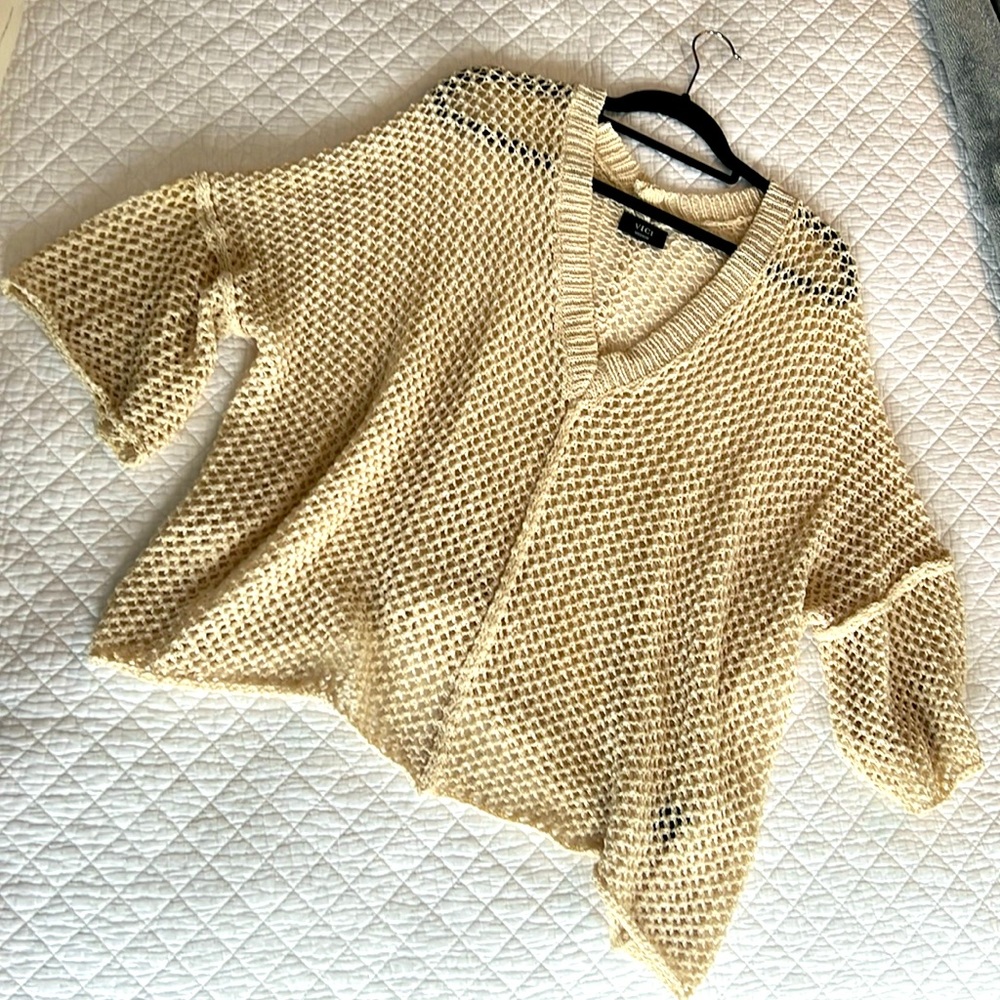 VICI Crochet Knit Top